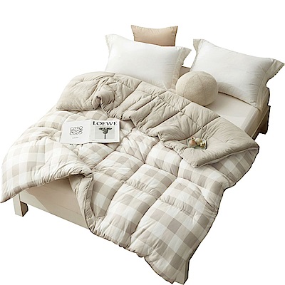 DB夢寢 韓國質感雙面軟柔奶蓋細織保暖可水洗棉被 加厚 180x210公分(多色可選)