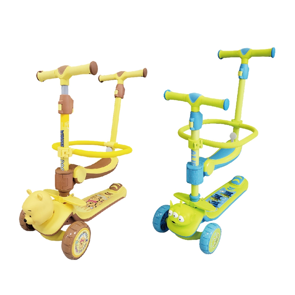 Mesuca Disney系列四合一滑步/滑板車| 幼兒滑步車/滑板車| Yahoo購物中心