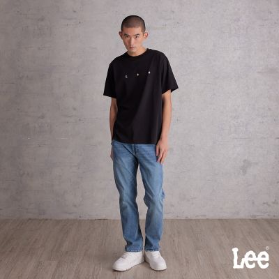 Lee 男款 726 標準中腰直筒牛仔褲 淺藍洗水