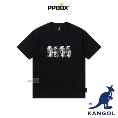 KANGOL 金屬紋牛奶瓶塗鴉短T 衣服 【66258039】