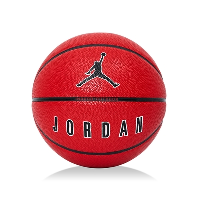 Nike Jordan Ultimate 2.0 8p 7號球 紅黑白色 室內外 喬丹籃球 J100825465-107