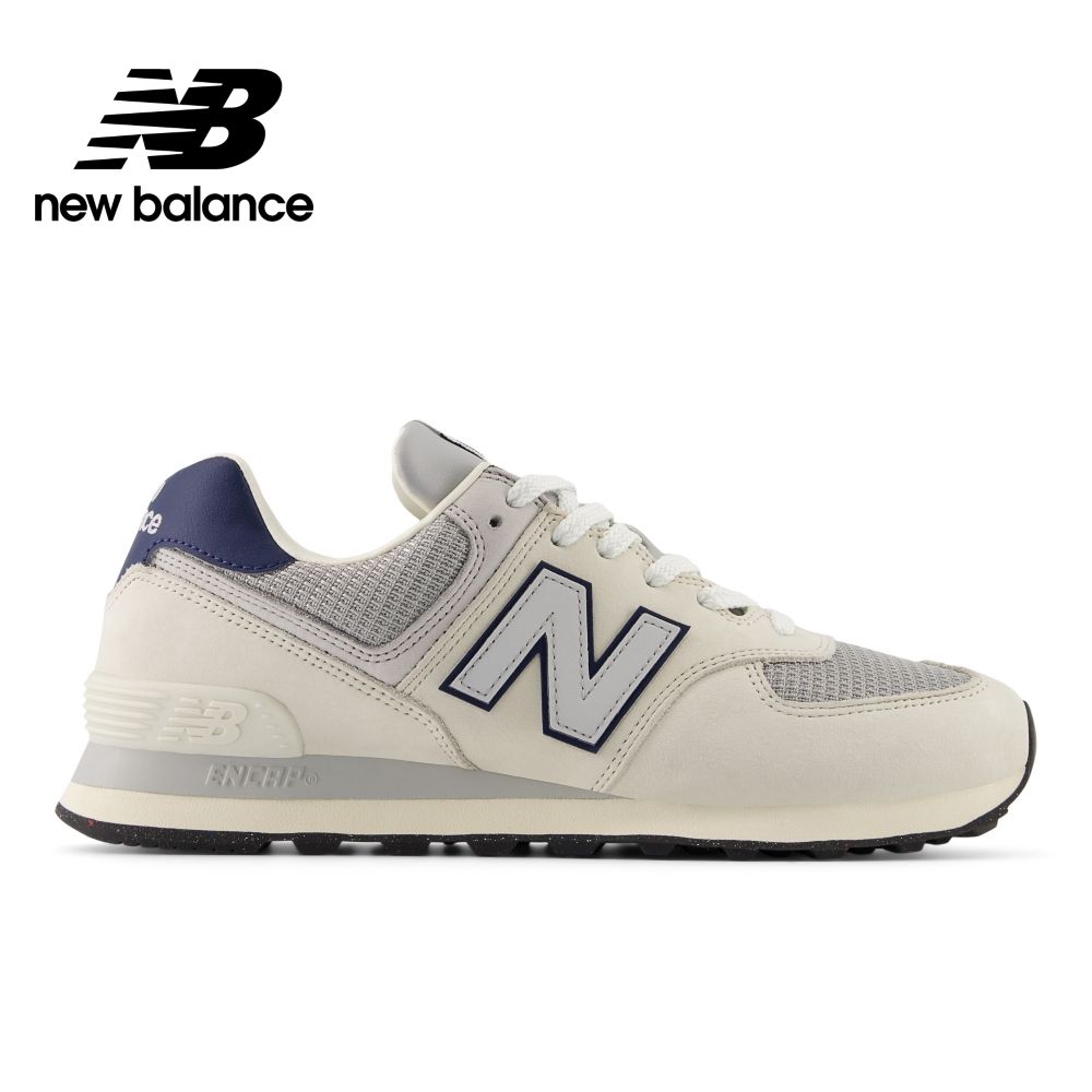 【New Balance】574系列復古鞋_中性_4款任選(U574SKB/U574SNV/U574SRR/U574SGG) 574 (C.中性_米灰色-U574SRR)