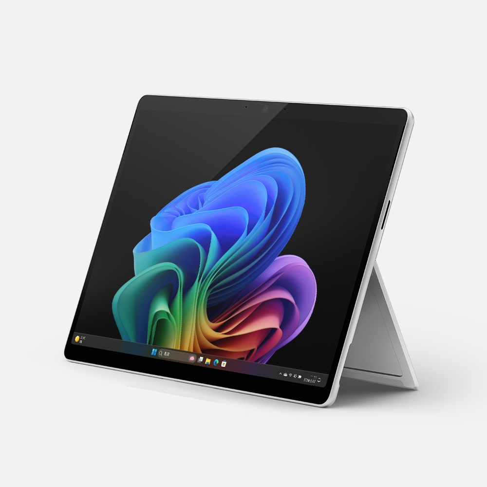 微軟Surface Pro 第11版(Snapdragon X1P-64-100/16G/512G/WIN11) 白金