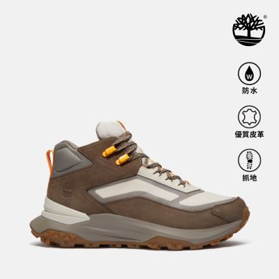 Timberland官方旗艦 男款棕色Motion Access防水中筒健走鞋|A6DX6A6G
