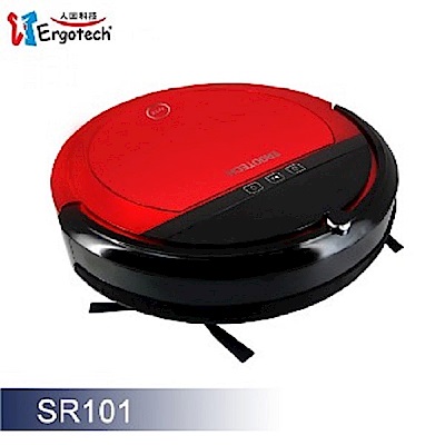 人因 SR101 第三代 吸掃拖多功能 掃地機器人 內建陀螺儀,具有SLAM地圖清掃規劃功