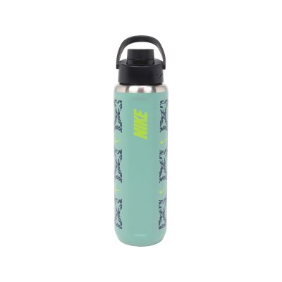 Nike 水壺 Recharge Chug 24OZ 不鏽鋼 綠 保冷 防漏 水瓶 700ml N101380501-224
