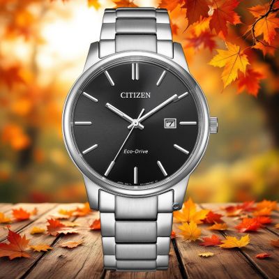 CITIZEN 星辰 光動能 簡約紳士大三針腕錶-40mm BM6978-93E