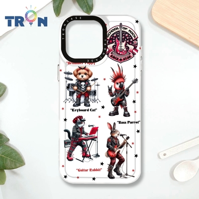 TRON IPHONE 16 PRO MAX 毛孩搖滾教室 MAGSAFE 磁吸 防摔 太空殼 透白 手機殼