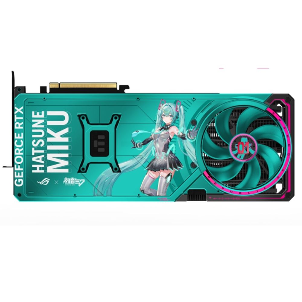 ASUS 華碩ROG ASTRAL-RTX5080-O16G-MIKU 初音未來特別版顯示卡| RTX