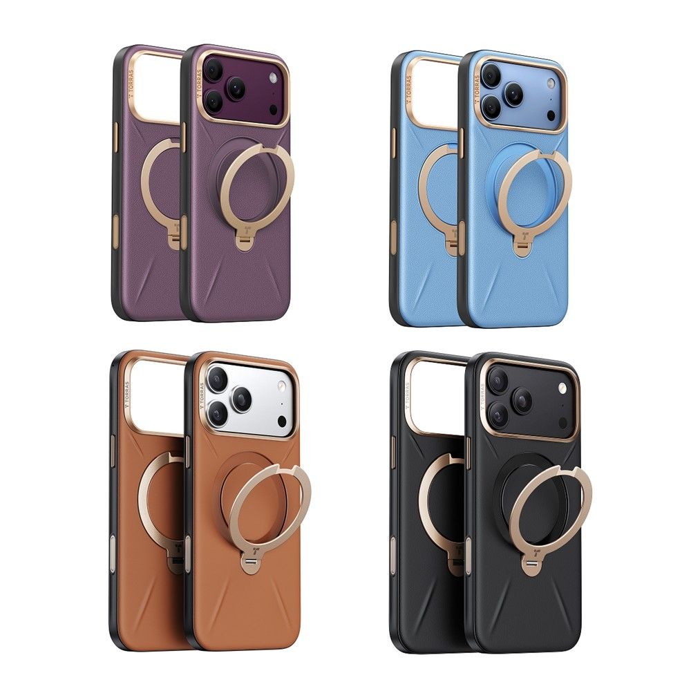 Torras 圖拉斯 iPhone 18 Pro 系列 Ostand Q3 VegSkin 四象限支架防摔手機殼