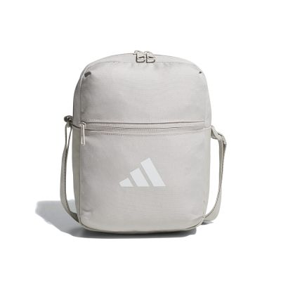Adidas Ess Organizer 米灰色 反光 戶外 運動 休閒 斜背包 JM7153