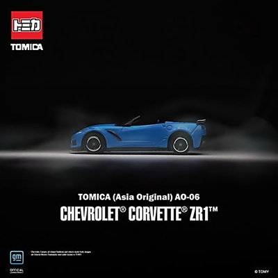 任選TOMICA 亞洲限定AO-06 雪弗蘭 Corvette ZR1 TM90400 多美小汽車