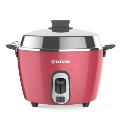 TATUNG大同 大同 6人份不鏽鋼內鍋櫻桃紅電鍋電鍋TAC-06R-MR