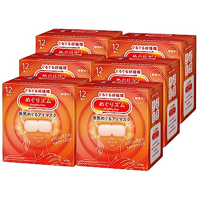 花王KAO 蒸氣眼罩 12入X6盒(款式任選)