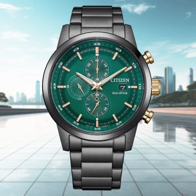 CITIZEN 星辰 Chronograph 光動能 碼錶計時 男錶 手錶 CA0746-85X 送禮 禮物 推薦
