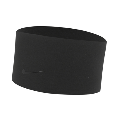 Nike 頭帶 Fury Elevate 黑 速乾 寬版 微毛絨 運動 籃球 健身 網球 髮帶 N101171200-1OS