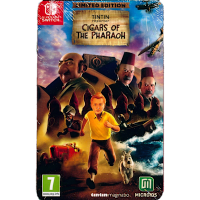 丁丁記者: 法老的雪茄 限量版 Tintin Reporter - NS SWITCH 中英文歐版