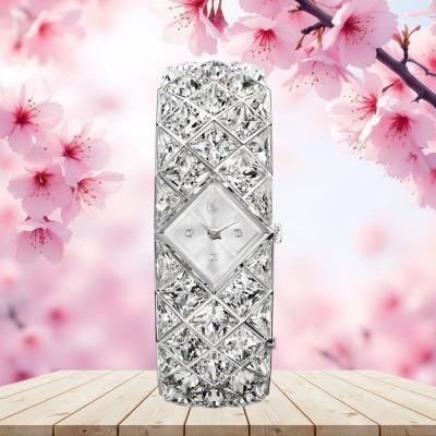 SWAROVSKI 施華洛世奇 Curiosa Bangle 奢華水晶手鐲腕錶 女錶-21mm 5724515
