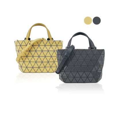 ISSEY MIYAKE 三宅一生BAOBAO CRYSTAL GLOSS手提斜背兩用包/多色選