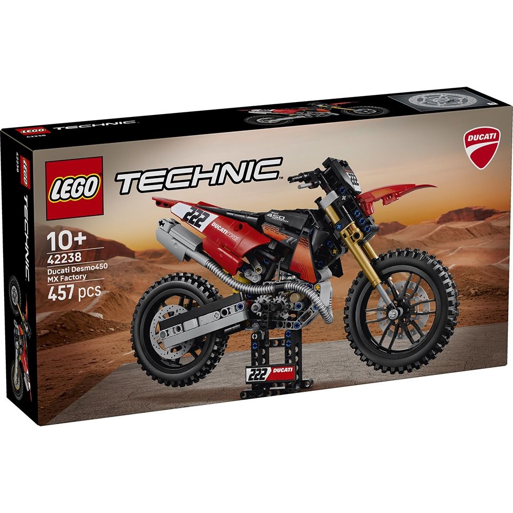樂高LEGO 科技系列 - 42238 Ducati Desmo450 MX Factory 摩托車