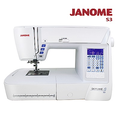 JANOME 車樂美 日本車樂美JANOME S3 電腦型縫紉機