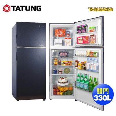 TATUNG大同 330公升一級變頻雙門冰箱TR-B1332VDB~含拆箱定位+舊機回收