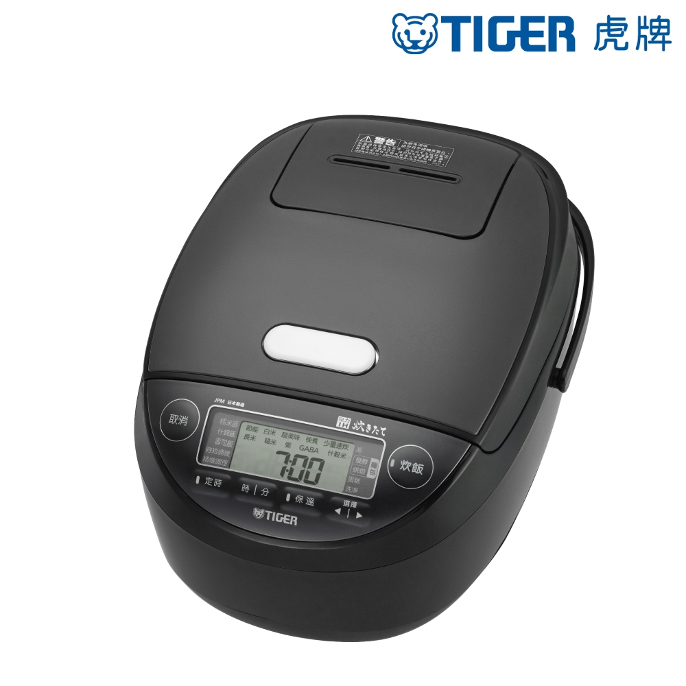 (日本製) TIGER虎牌 6人份壓力IH炊飯電子鍋(JPM-H10R)