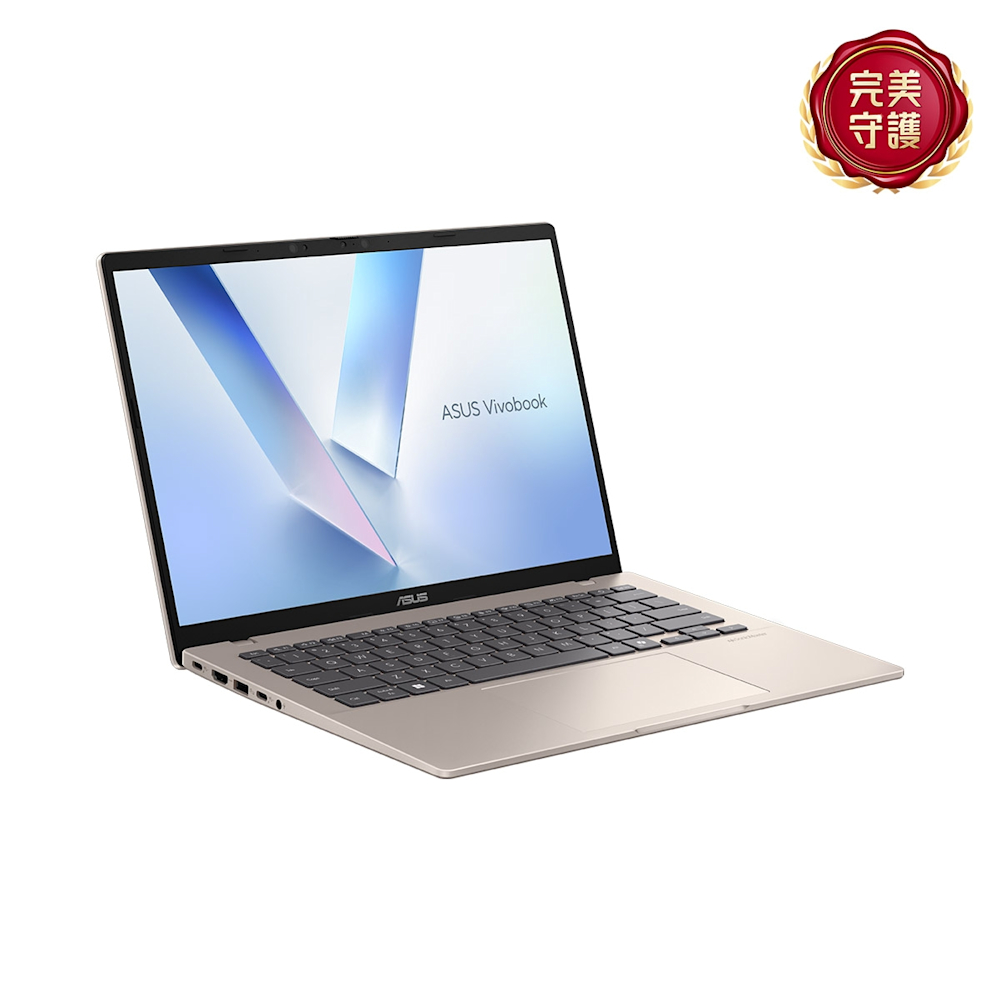 ASUS X1407QA 14吋筆電(Snapdragon X X1 26 100/16GB/1TB SSD/鉑金色