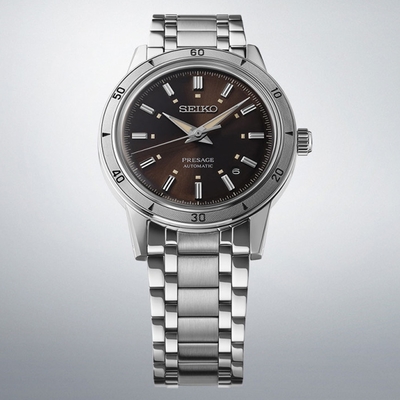 SEIKO 精工 Presage Style 60 s復古機械錶-39.5mm-39.5mm(4R35-06H0U/SRPL09J1)