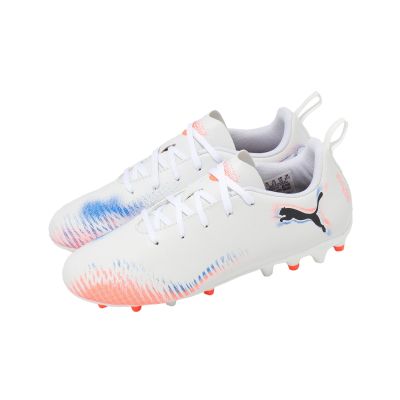 Puma 足球鞋 Future 8 Play MG Jr 大童 女鞋 人造草皮 白 入門款 108623-01