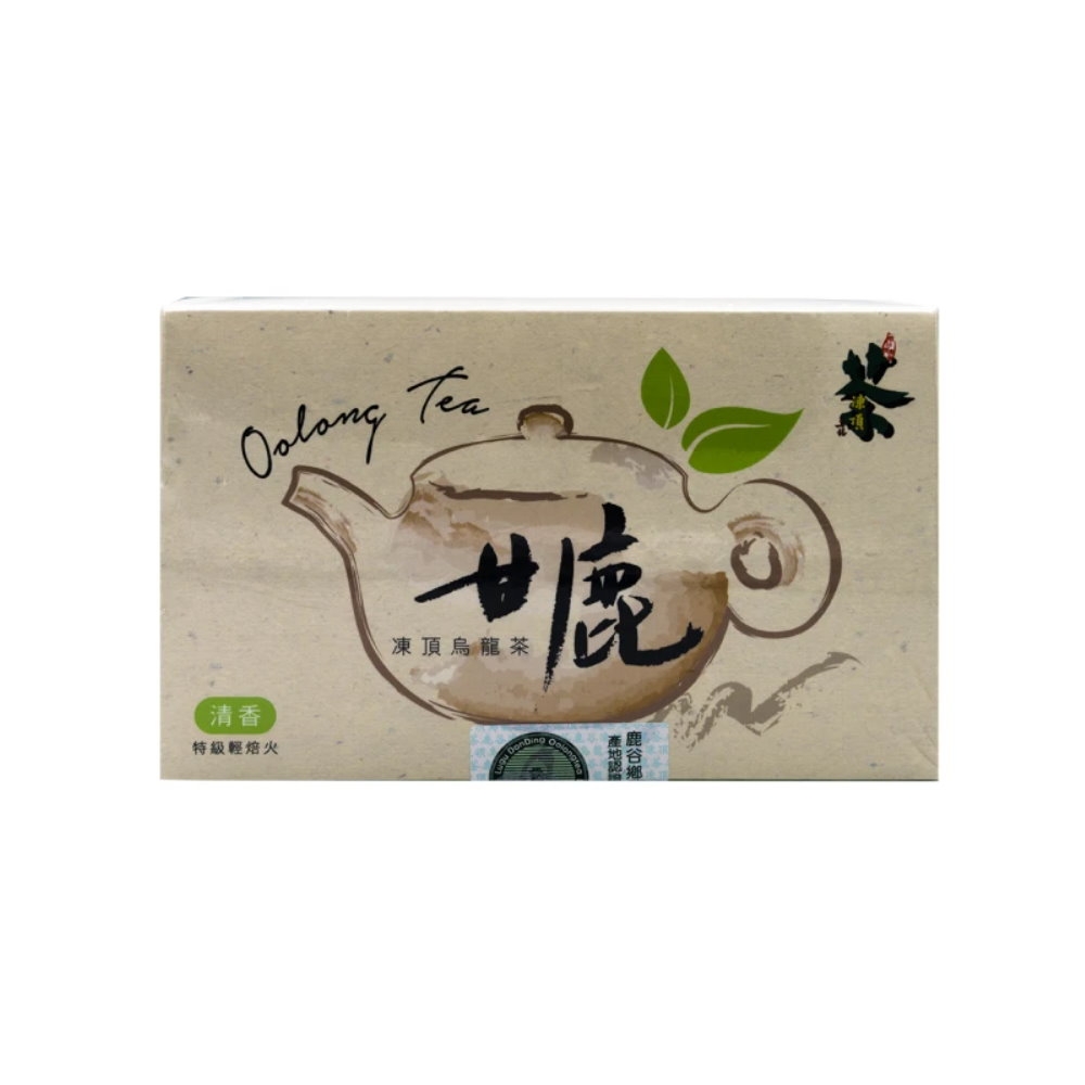 南投鹿谷甘鹿凍頂烏龍茶包-袋茶3g*20入/盒(共6盒) | 紅茶/綠茶/烏龍茶