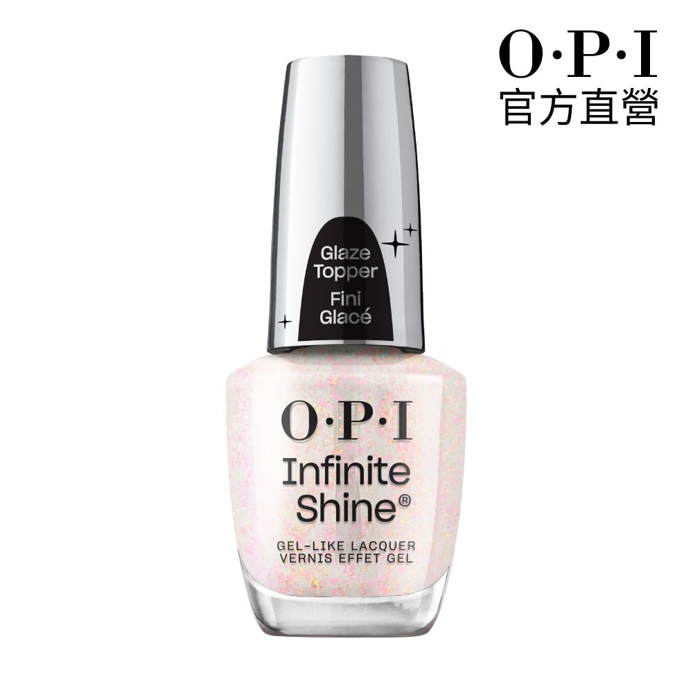 OPI 閃光狀態 類光繚指甲油-IST45．海莉鏡面美甲/小銀蓋/如膠似漆釉光系列/指彩/官方直營