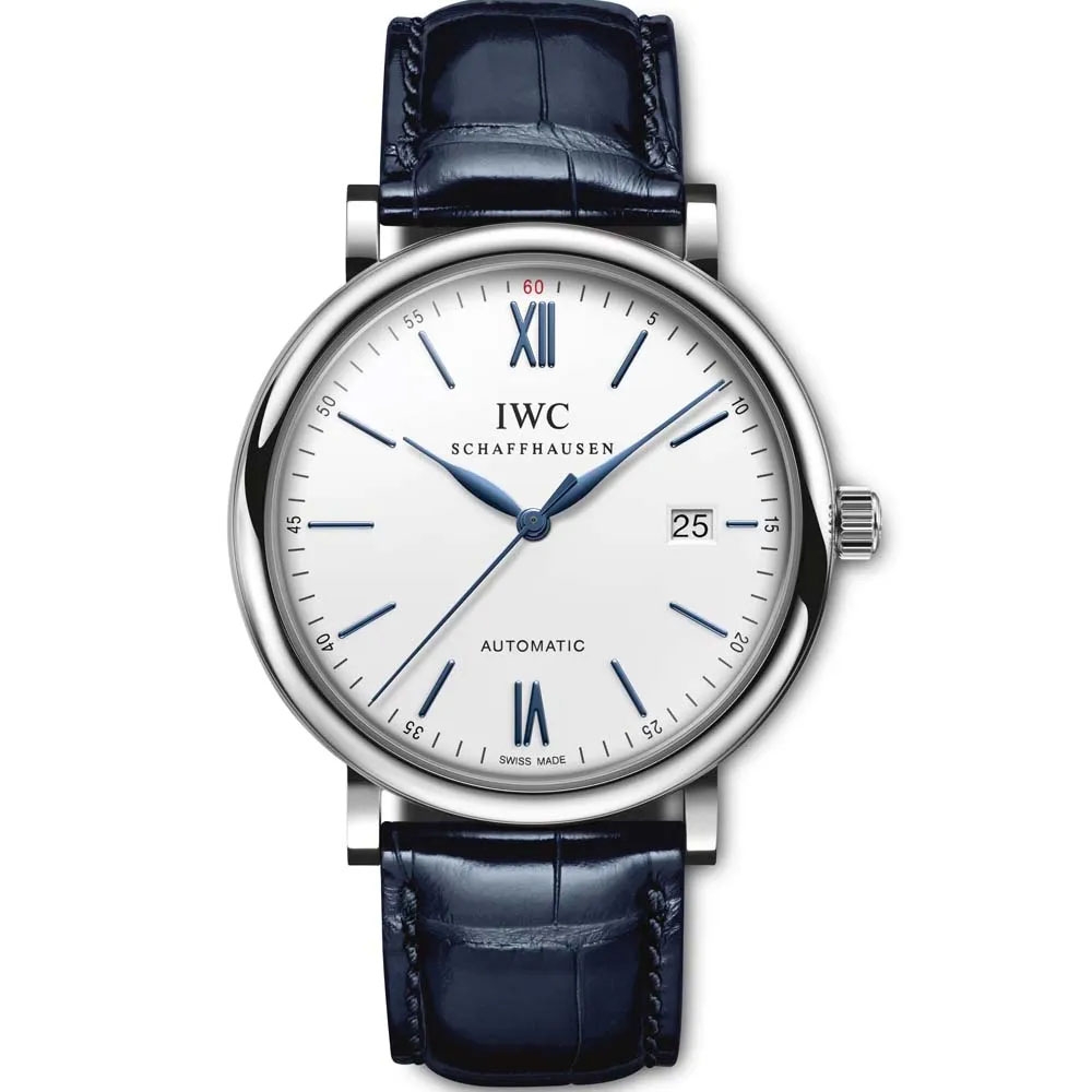 IWC 萬國IW356527 白面藍針柏濤菲諾系列40MM | IWC 萬國表| Yahoo購物中心