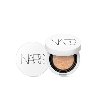 NARS 裸光凝亮水精華氣墊粉蕊 #Mont Blanc 11g + 裸光凝亮水精華氣墊粉盒