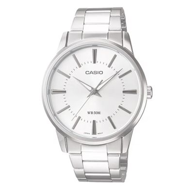CASIO 卡西歐 都會簡約鋼帶錶 MTP-1303D-7A