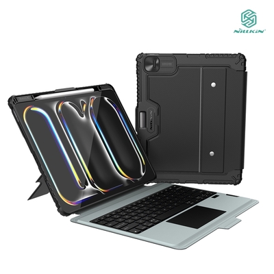 NILLKIN Apple 蘋果 iPad Pro 13 (2024/M4) 悍能鍵盤保護套(背光版)