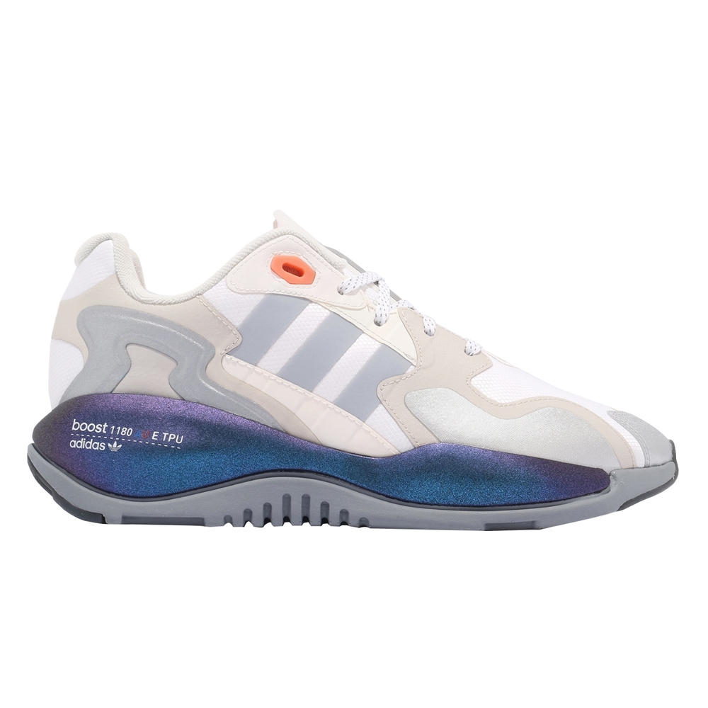 ☆PLXY☆ adidas 休閒鞋ZX Alkyne 反光運動男鞋愛迪達舒適避震球鞋穿搭白銀