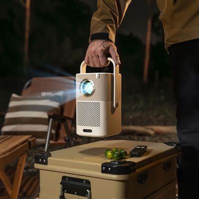 【YABER 】旗艦款 YABER T2 GTV隨身投影機(可360度角度投影)