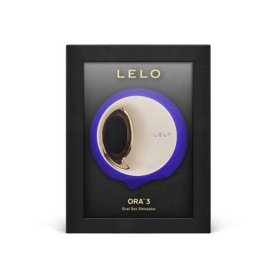 瑞典LELO ORA 3 口愛舔震按摩器-午夜藍