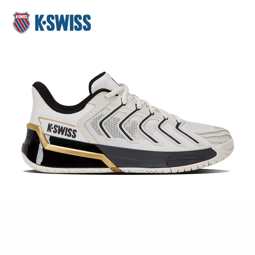 K-SWISS 綜合型高階網球鞋 Hypercourt Pinnacle 匹克球 網球 羽球 男鞋 04432-109-M (男-白黑)