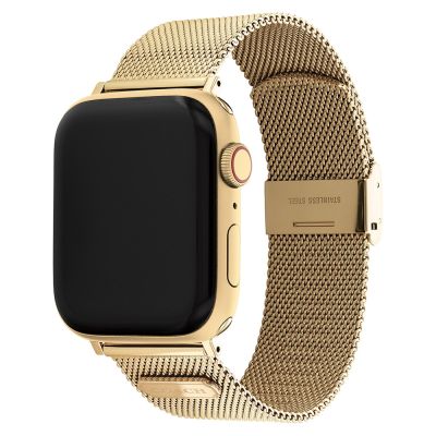 COACH Apple Watch 錶帶 42/44mm 適用 金色米蘭錶帶 寵愛媽媽 送禮推薦 (不含手錶)
