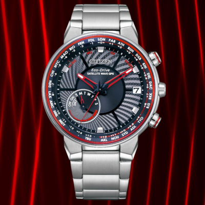 CITIZEN星辰 Gents系列 CC3031-51E GPS衛星對時光動能時尚男士腕錶 44mm