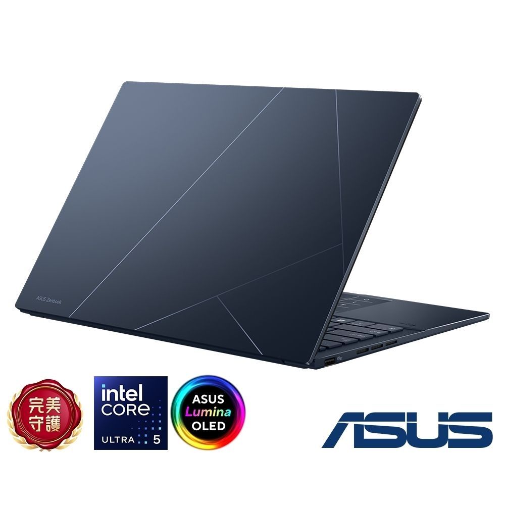 ASUS UX3405CA 14吋筆電 (Ultra 5-225H/16GB/512GB SSD/EVO/紳士藍/Zenbook 14 OLED)