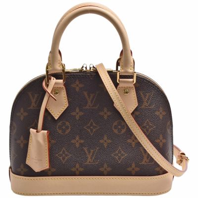 LOUIS VUITTON路易威登 LV M46990經典Monogram印花ALMA BB手提/斜背包(迷你)