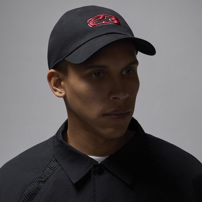 NIKE 耐吉 經典百搭 軟頂 鴨舌帽 男女棒球帽-黑色 U J CLUB CAP US CB FLT ESS GX-HJ2444010