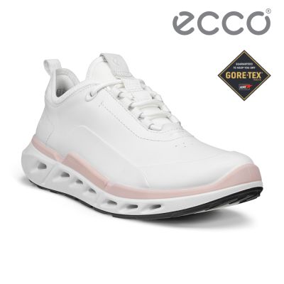 ECCO Biom 720 W 健步休閒皮革戶外防水運動鞋 女鞋 白色