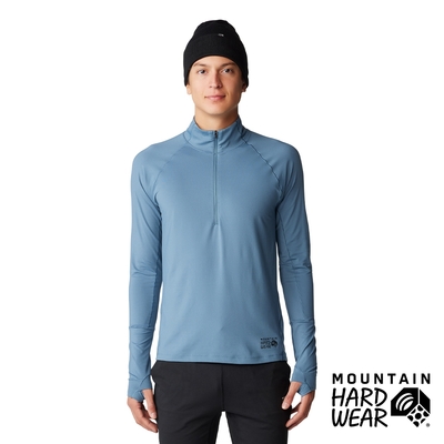 【Mountain Hardwear】MHW Butter Up Half Zip 奶油感防曬半拉鍊長袖排汗衣 男款 深海藍 #2084661