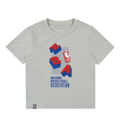 NBA 兒童/青少年 立體字母 短袖上衣-3626101111