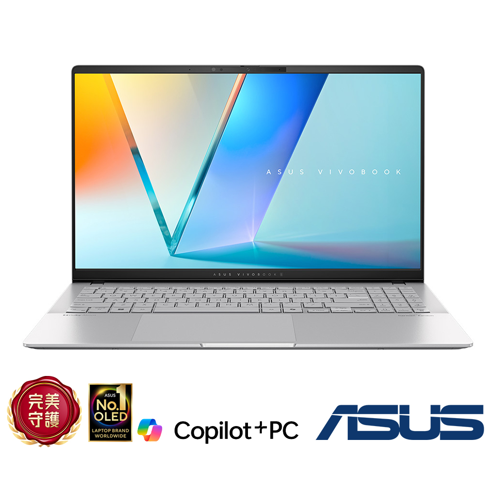 ASUS S5507QA 15.6吋3K筆電(高通X Elite X1E-78-100/32G/1TB/Vivobook