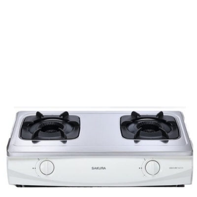 SAKURA櫻花牌 (全省安裝)櫻花雙口台爐LPG瓦斯爐桶裝瓦斯G-5513SL